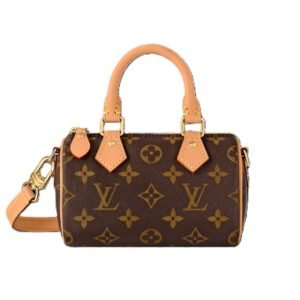 Louis Vuitton Speedy Nano Monogram – Silk Scarf & Phone Case Set